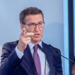 El líder del PP, Alberto Núñez Feijóo