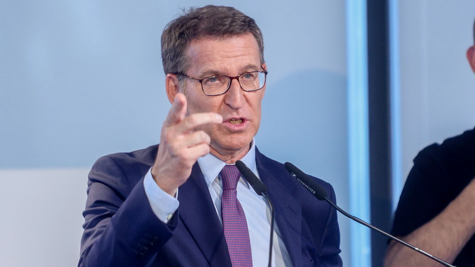 El líder del PP, Alberto Núñez Feijóo