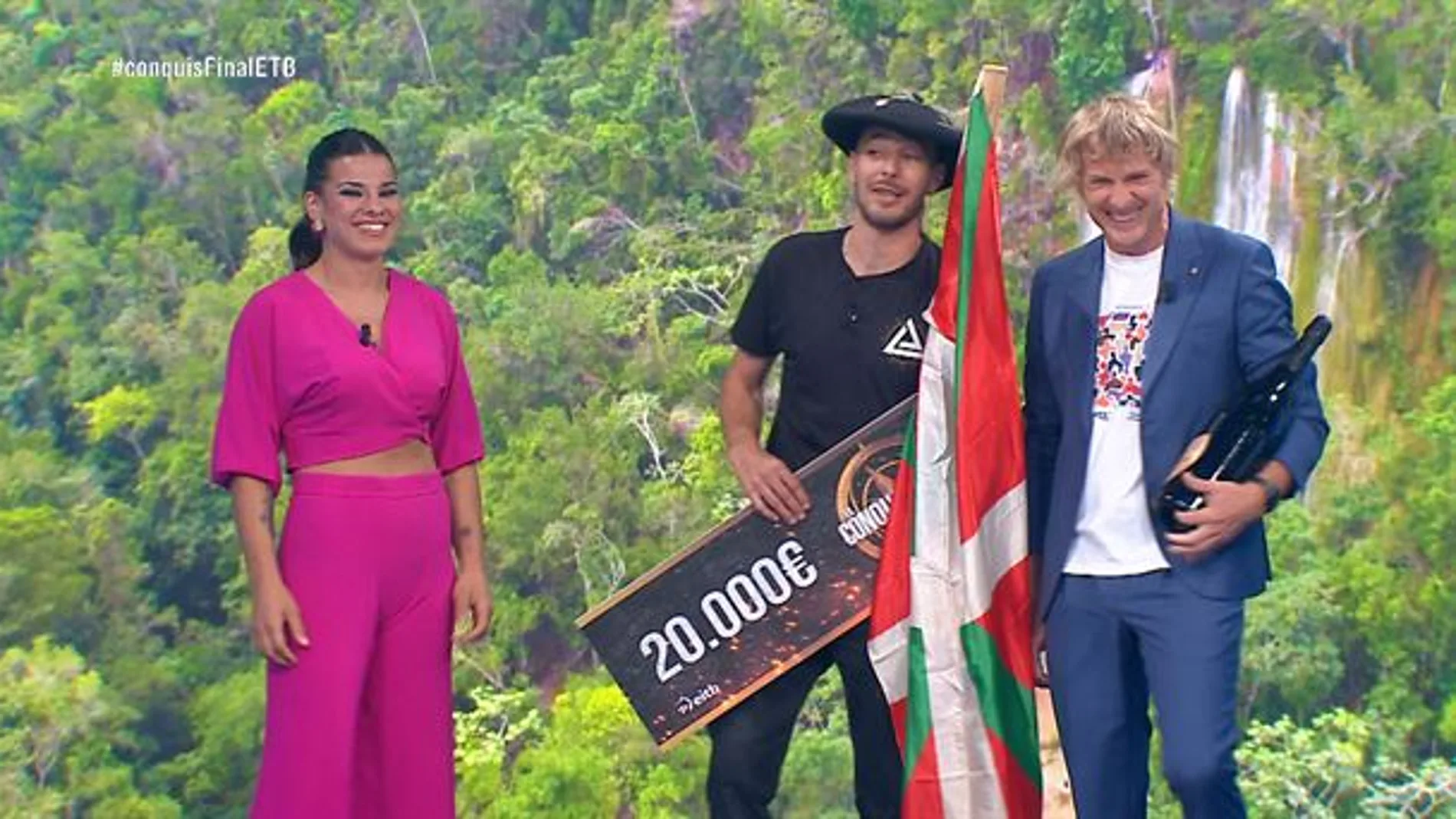 Julián Iantzi durante la 19ª final de 'El Conquistador'