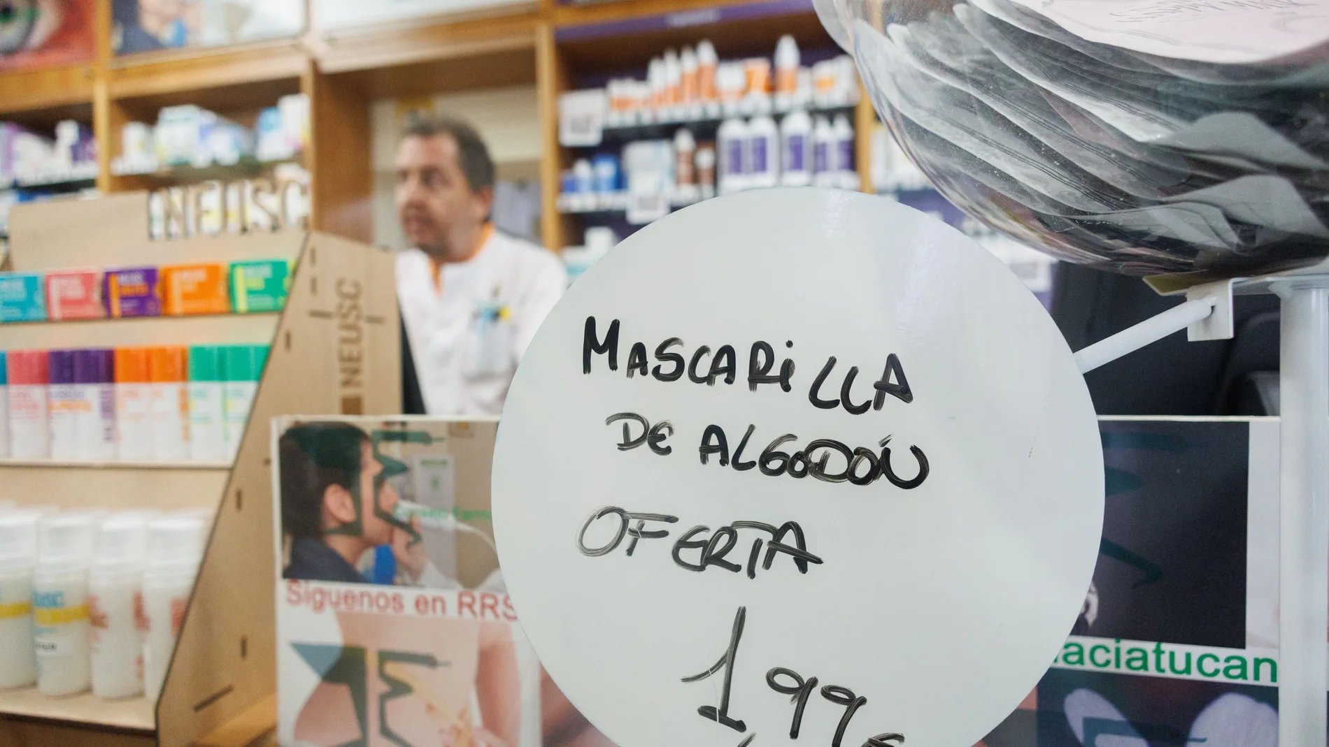 Las mascarillas han dejado de ser obligatorias en las farmacias