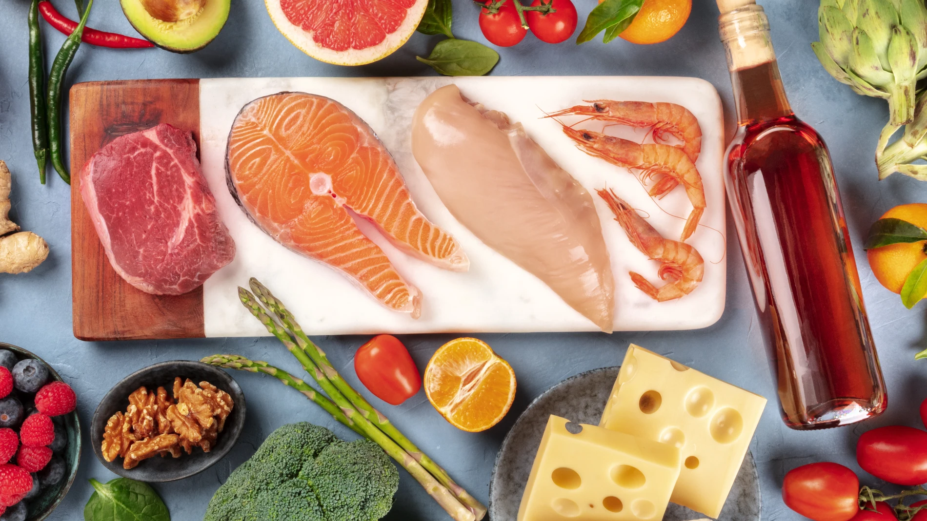 Las proteínas ayudan a perder grasa o ganar masa muscular, entre otras múltiples funciones