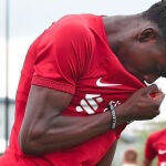 Elijah Gift con el Liverpool