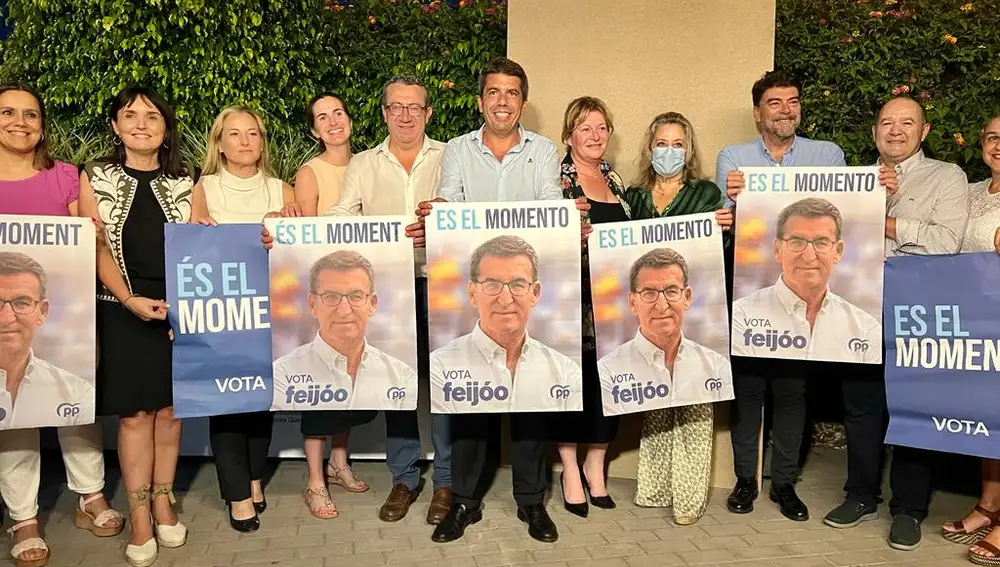 Foto del PP del inicio de campaña en Alicante