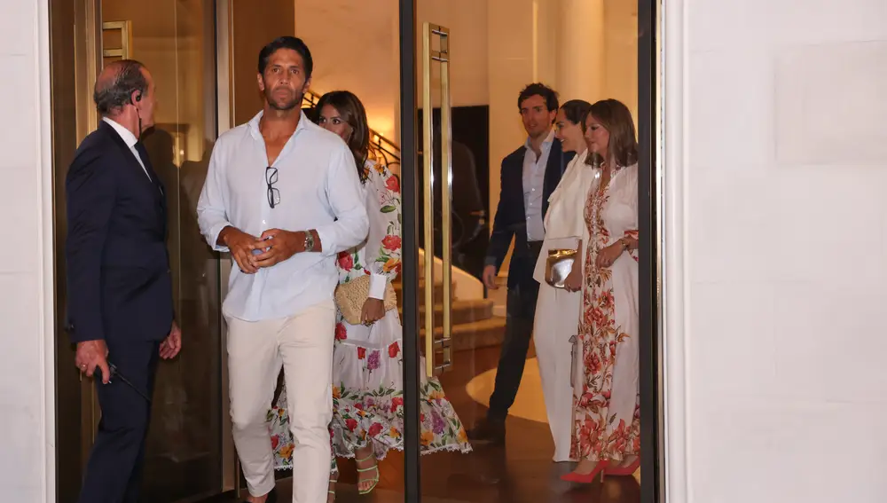 Ana Boyer con vestido ibicenco.