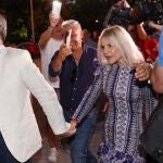 Eugenía Martínez de Irujo en la preboda de Tamara Falcó.