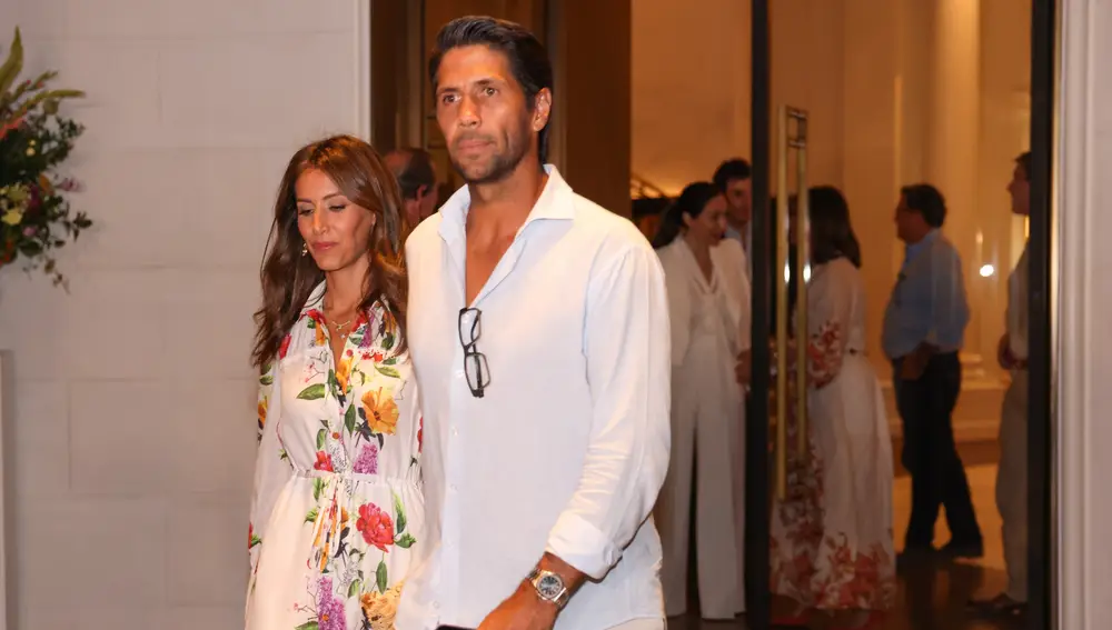 Ana Boyer y Fernando Verdasco en la fiesta de preboda de Tamara Falcó e Íñigo Onieva