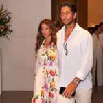 Ana Boyer y Fernando Verdasco saliendo de la preboda.