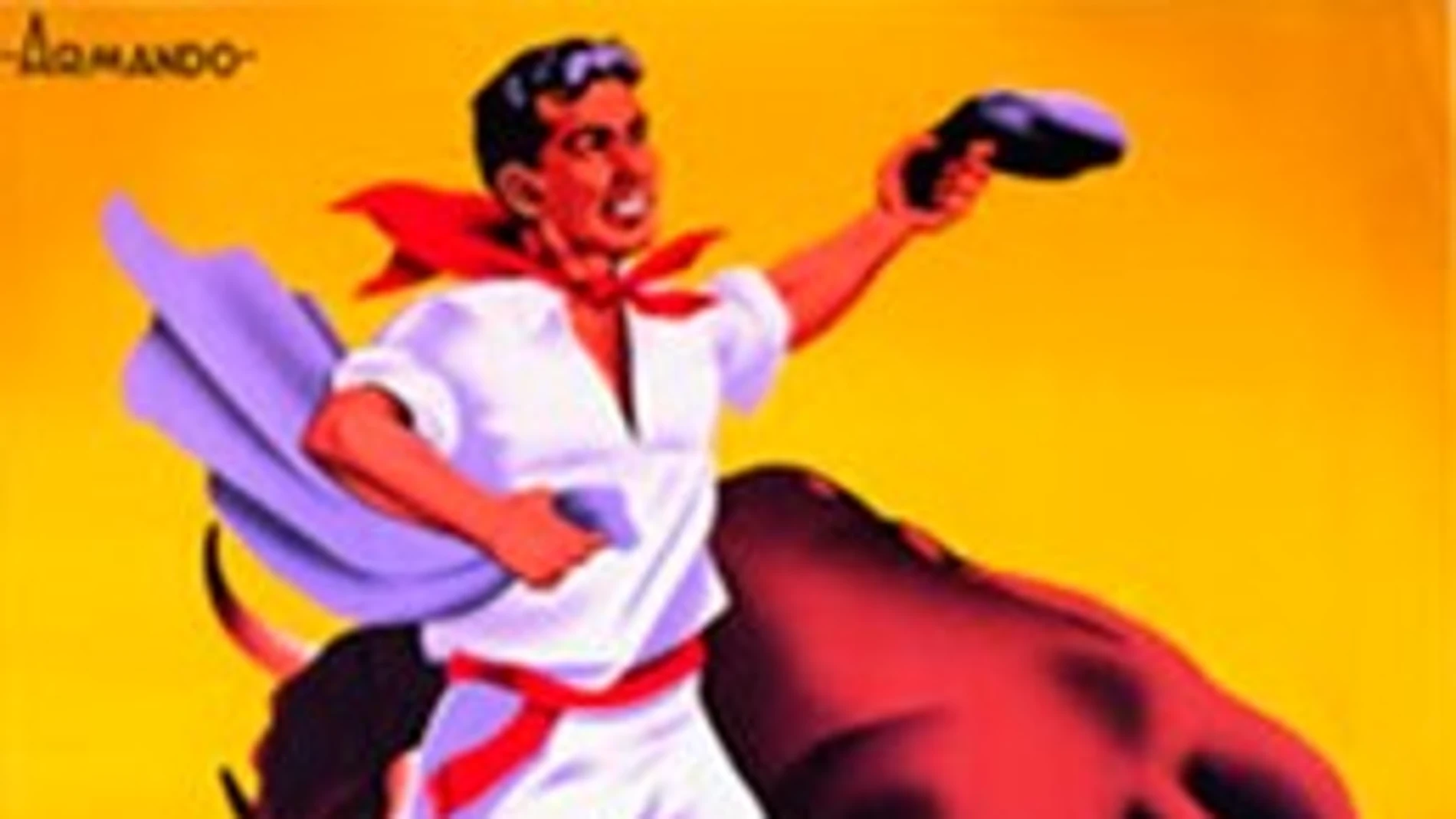Cartel de la feria de San Fermín de 1953