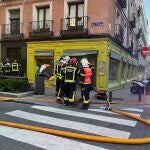 Extinguido el incendio en un restaurante del centro de Madrid