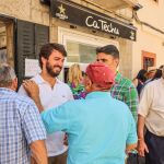 El vicepresidente de la Junta de Castilla y León, Juan García-Gallardo, durante un acto de campaña en la provincia de Segovia