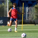 Concentración del Atlético de Madrid en Los Angeles de San Rafael
