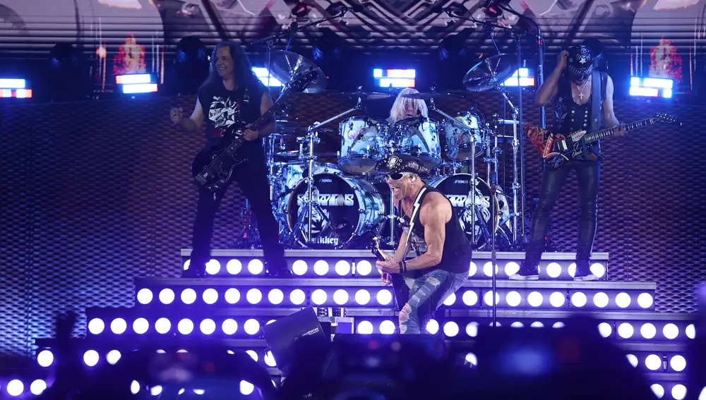 Concierto de Scorpions en Icónica Fest (Sevilla)