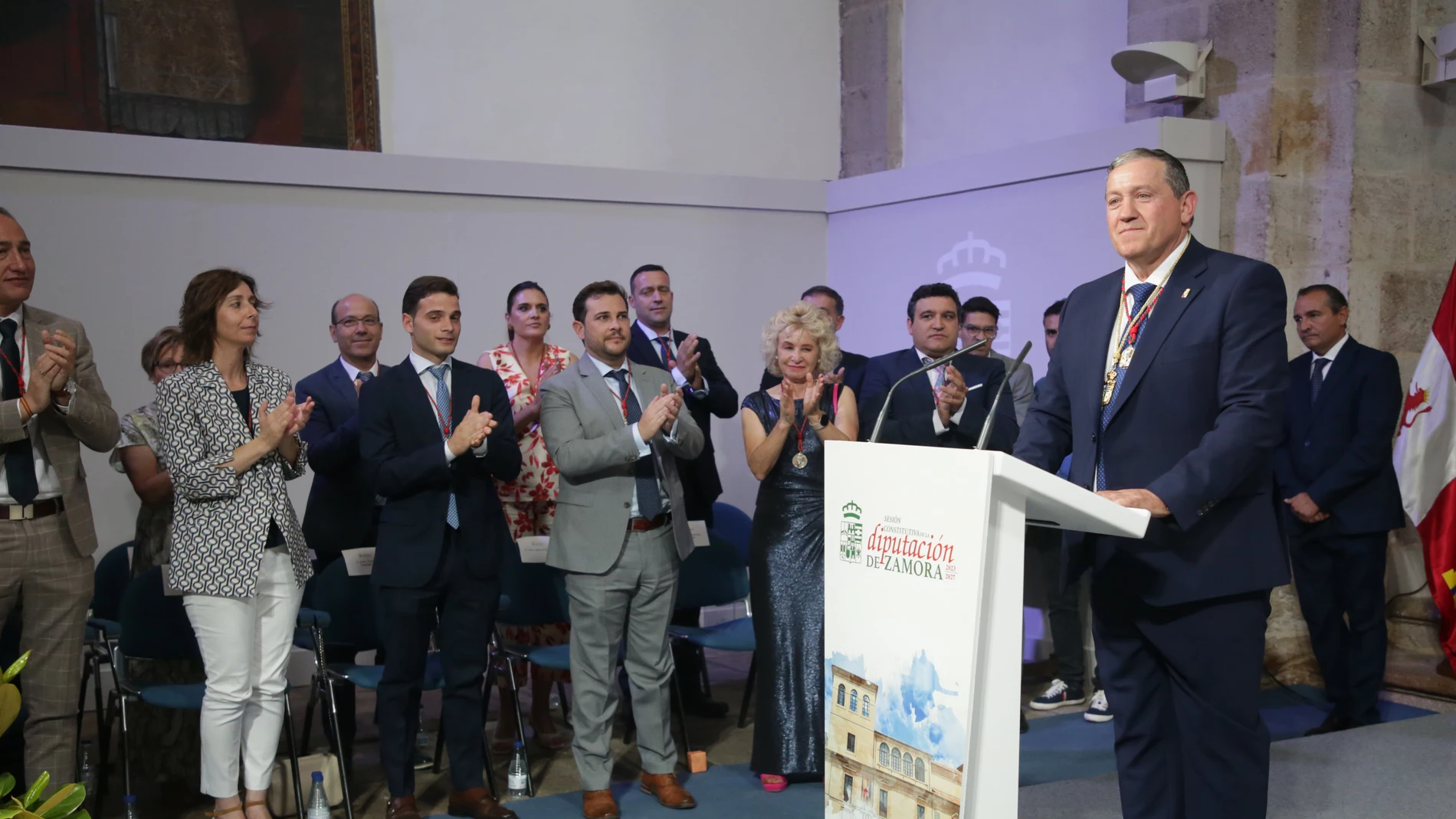 El presidente de la Diputación de Zamora, Javier Faúndez