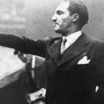 José Antonio Aguirre y Lecube (6 March 1904 – 22 March 1960) was a major political figure of Basque nationalism and the first President of the Basque Autonomous Community, from 1936 to 1960.