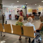 Sala de espera de un centro de salud 