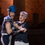 Ramoncín y Daniel Diges, en el pase gráfico de "Los titanes"