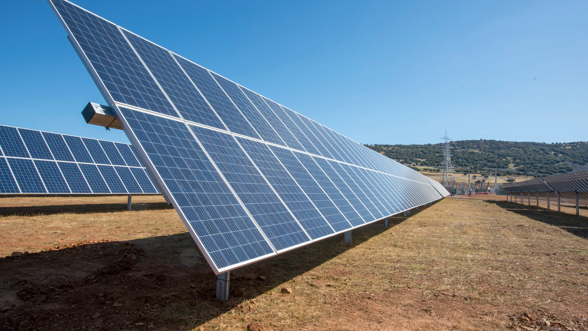 Varias plantas fotovoltaicas