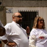 El alcalde de Cercedilla, David Martín, arropó a la Plataforma
