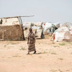 NFI distribution by UNHCR and Norwegian Church Aid at the Otash IDP Camp near Nyala, South Darfur, Sudan