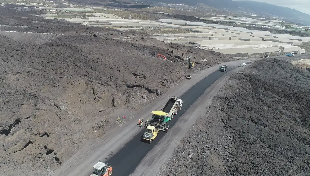 El estudio del terreno fue determinante para poder usar maquinaria pesada