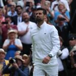 Djokovic, durante un partido