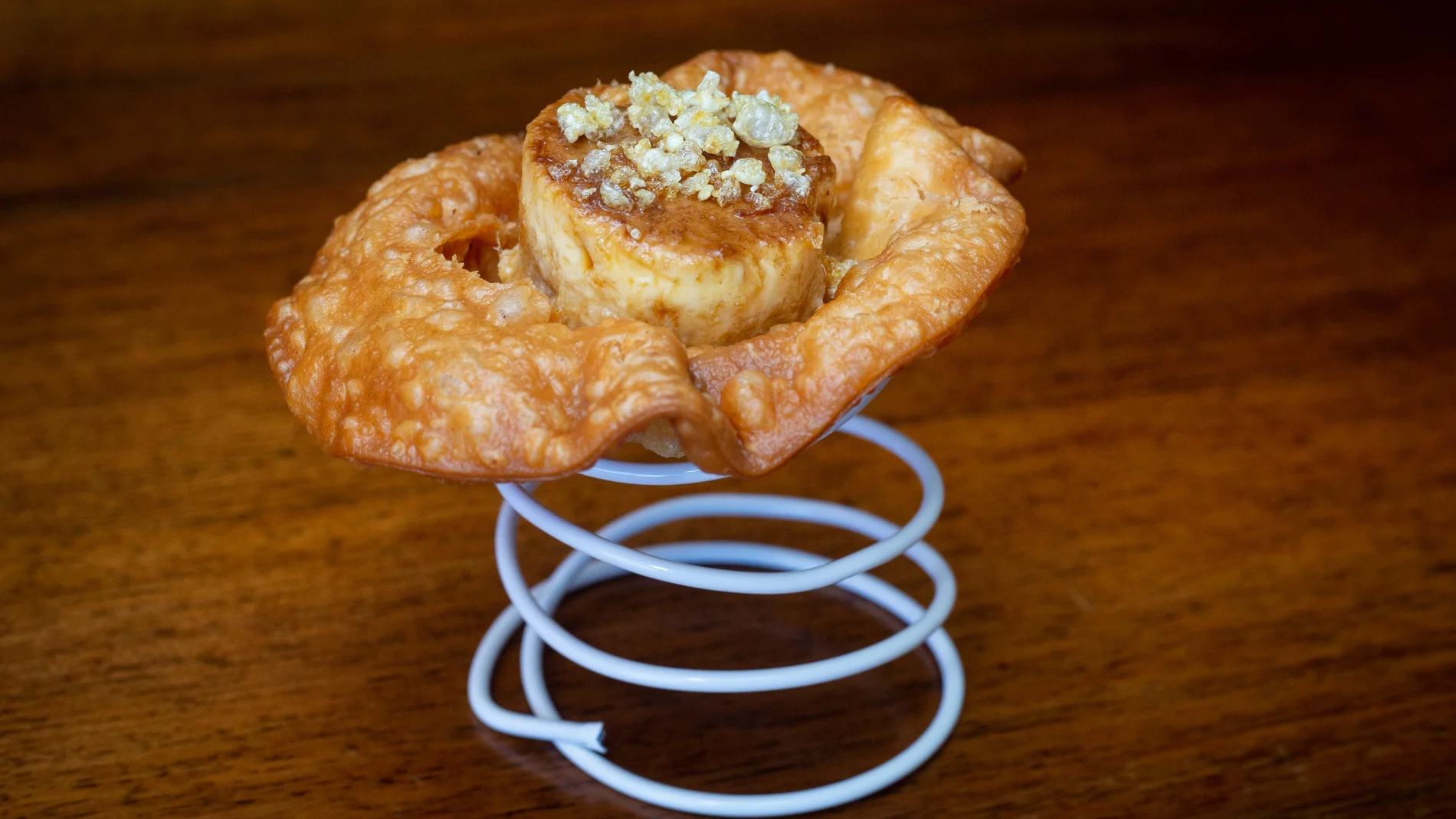 Flan de torrezno