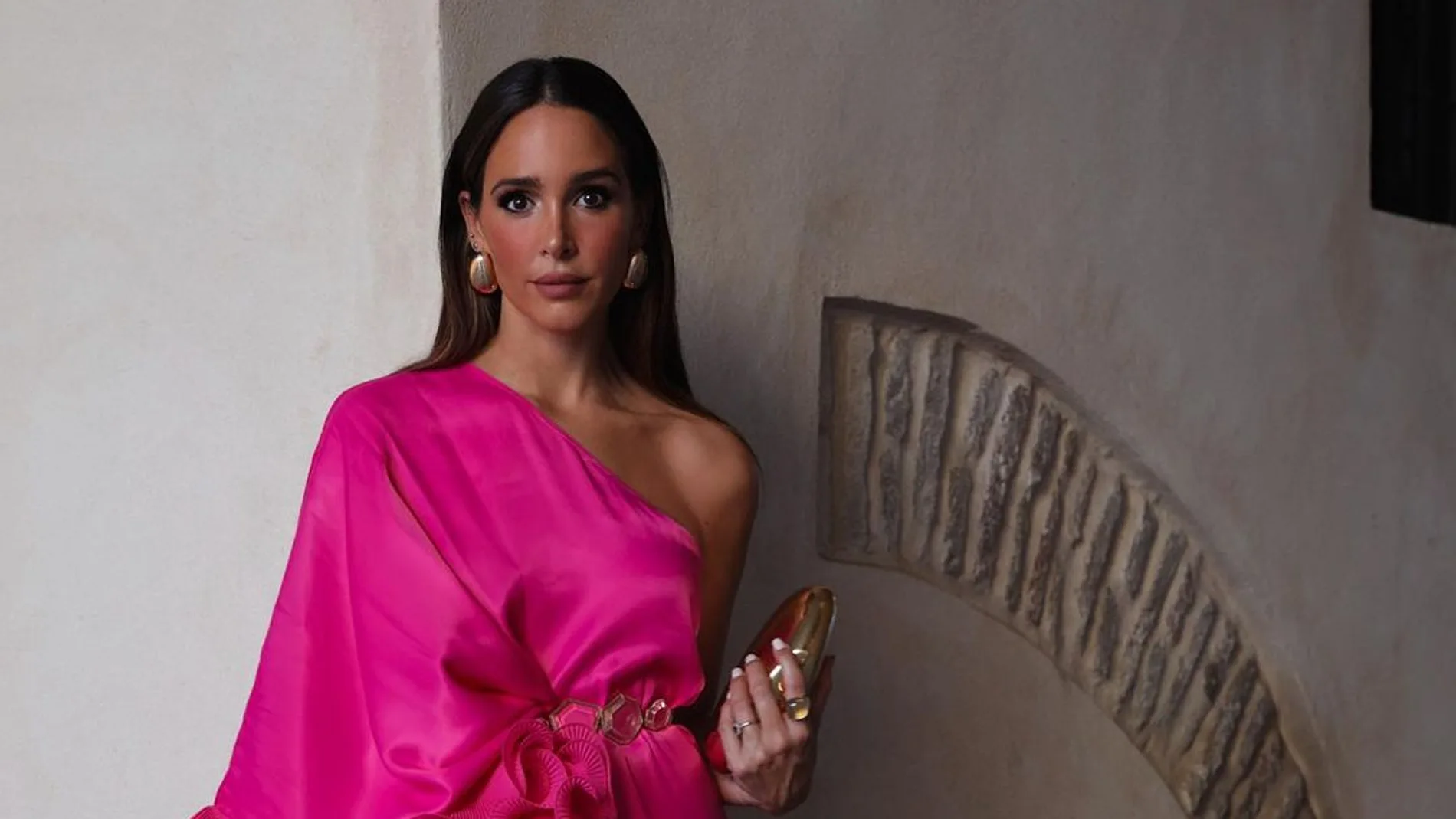 Rocío Osorno con vestido de Zara.