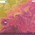 Ola de calor en buena parte de Europa.