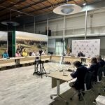 Reunión de la Mesa de Interlocución Pesquera, celebrada en la Consejería de Agricultura