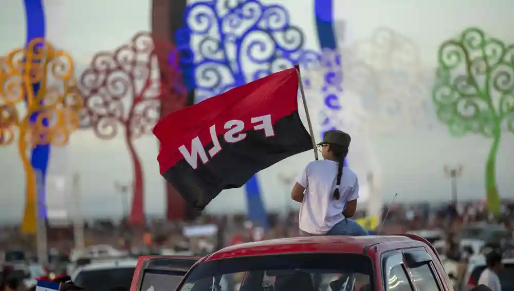 Celebración del 44 aniversario de la Revolución Sandinista en Nicaragua