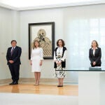 El equipo económico: de izquierda a derecha, el ministro de Seguridad Social, José Luis Escrivá; la ministra de Trabajo, Yolanda Díaz; la ministra de Hacienda, María Jesús Montero; la vicepresidenta de Asuntos Económicos, Nadia Calviño