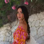 Rocío Osorno con vestido de Zara.