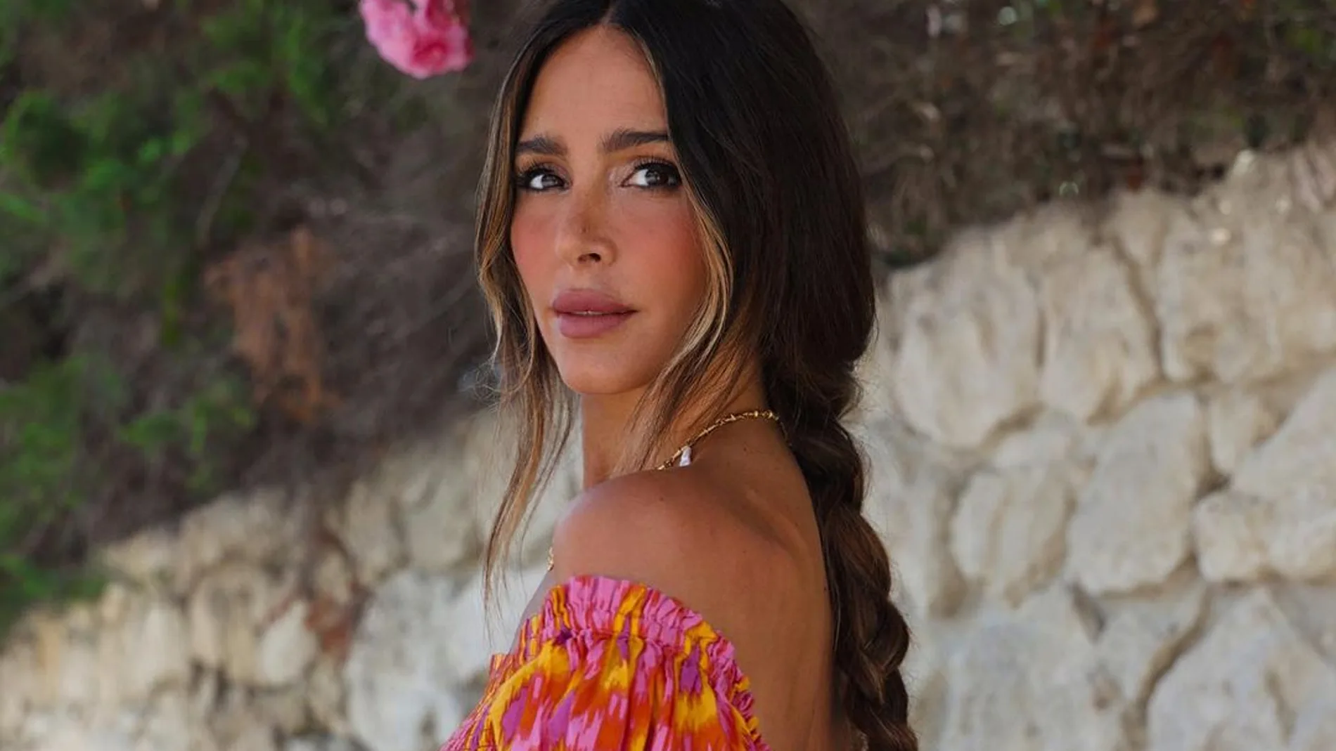 Rocío Osorno con vestido de Zara.