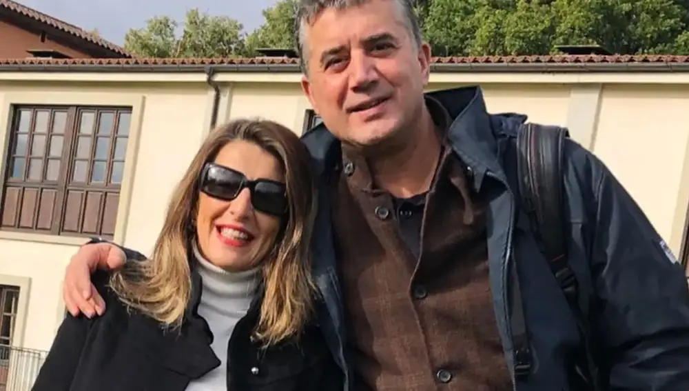 Yolanda Díaz y su marido, Andrés Meizoso