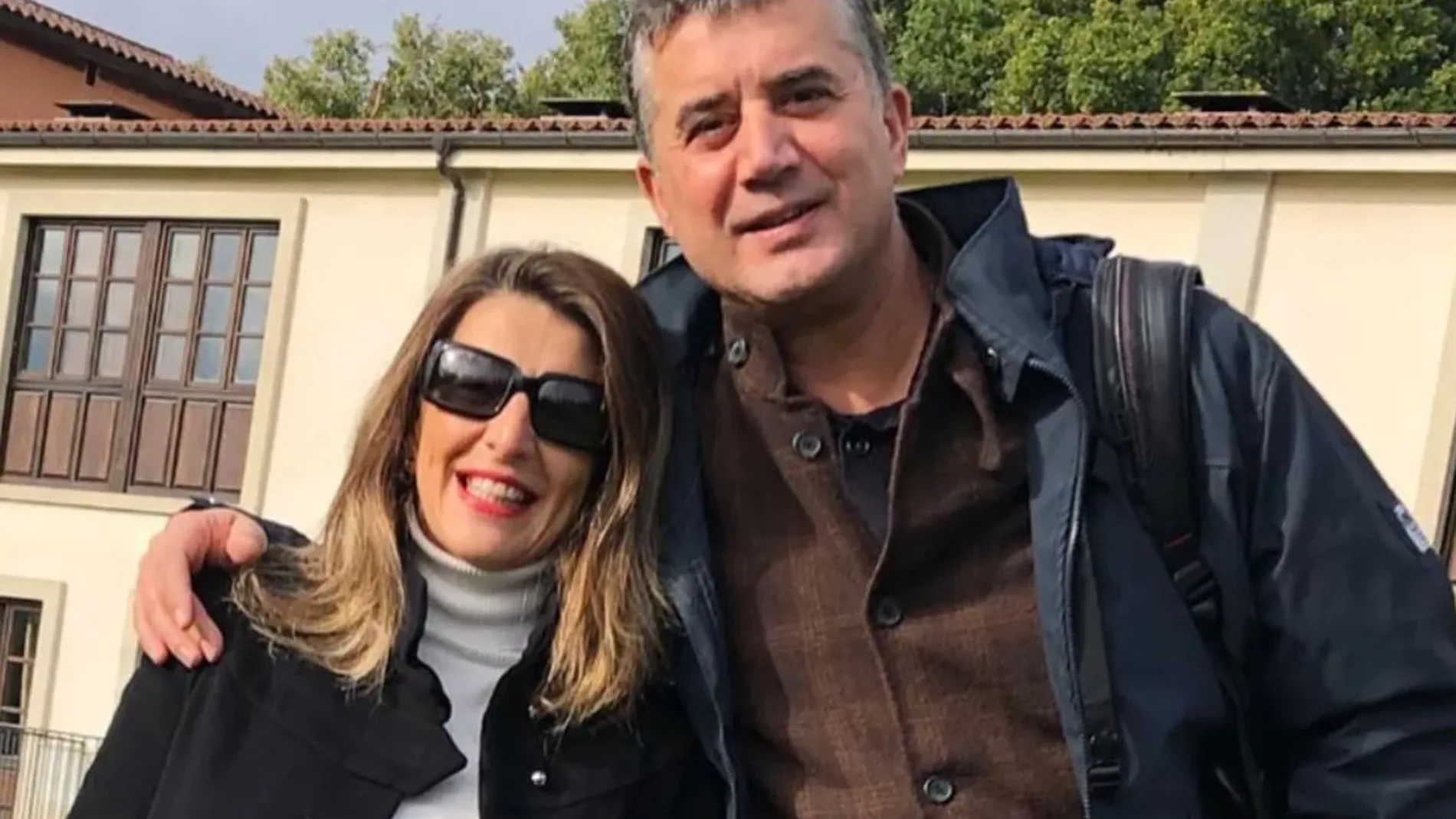 Yolanda Díaz y su marido, Andrés Meizoso