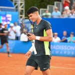 Carlos Alcaraz, en la Copa Hopman