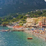 Imagen de archivo de una playa en Italia
