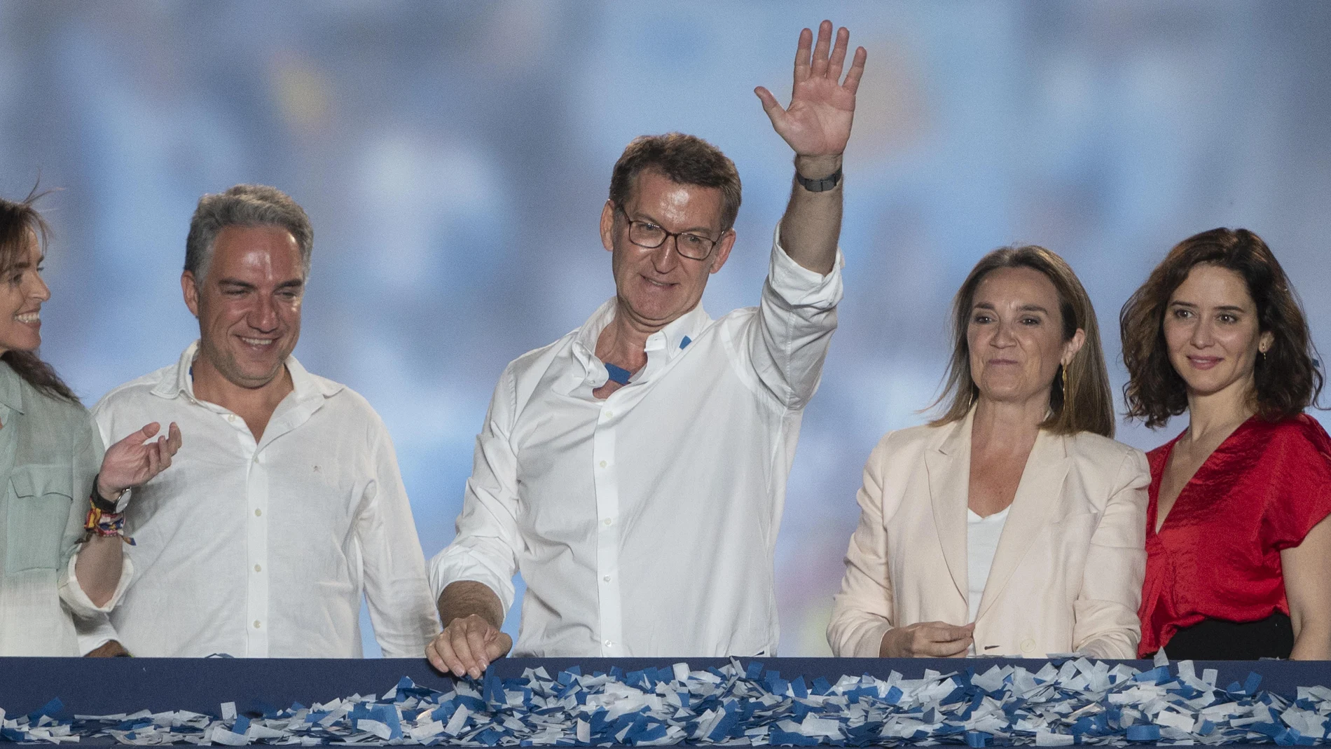 23J.- Feijóo empezará "de inmediato" las conversaciones para la investidura y hablará con Vox y más partidos