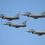 Cazas Eurofighter del Ala 11