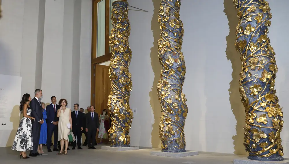 Inaguración por parte de los Reyes y Pedro Sanchez de la Galeria de las Colecciones Reales. © Jesús G. Feria.
