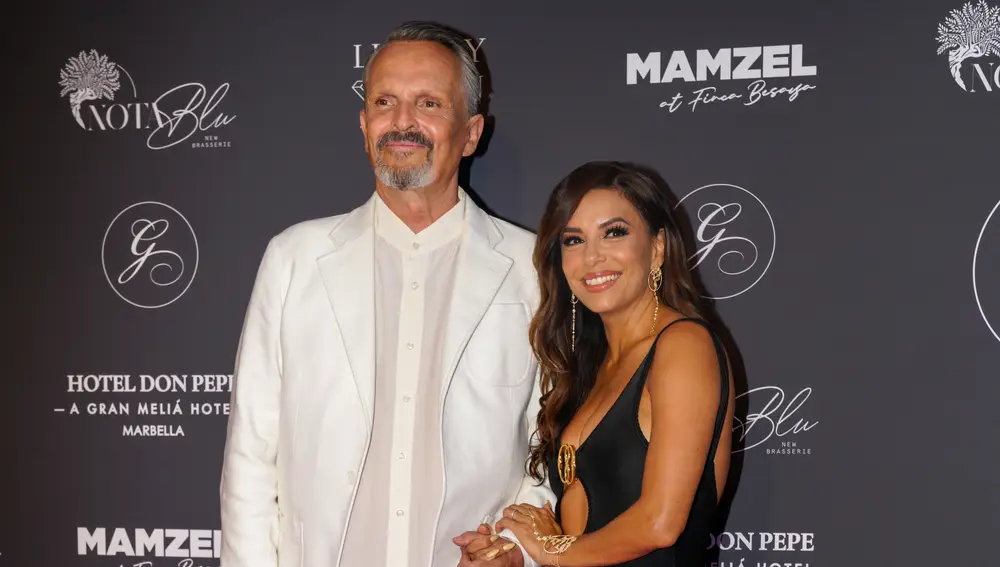 Miguel Bosé y Eva Longoria