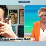 La sorpresa de Iñaki López a Cristina Pardo en su despedida de 'Más vale tarde'