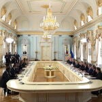Russian President Putin meets Ethiopian Prime Minister Ahmed prior to Russia-Africa Summit