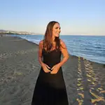 Paula Echevarría con vestido de Charo Ruiz.