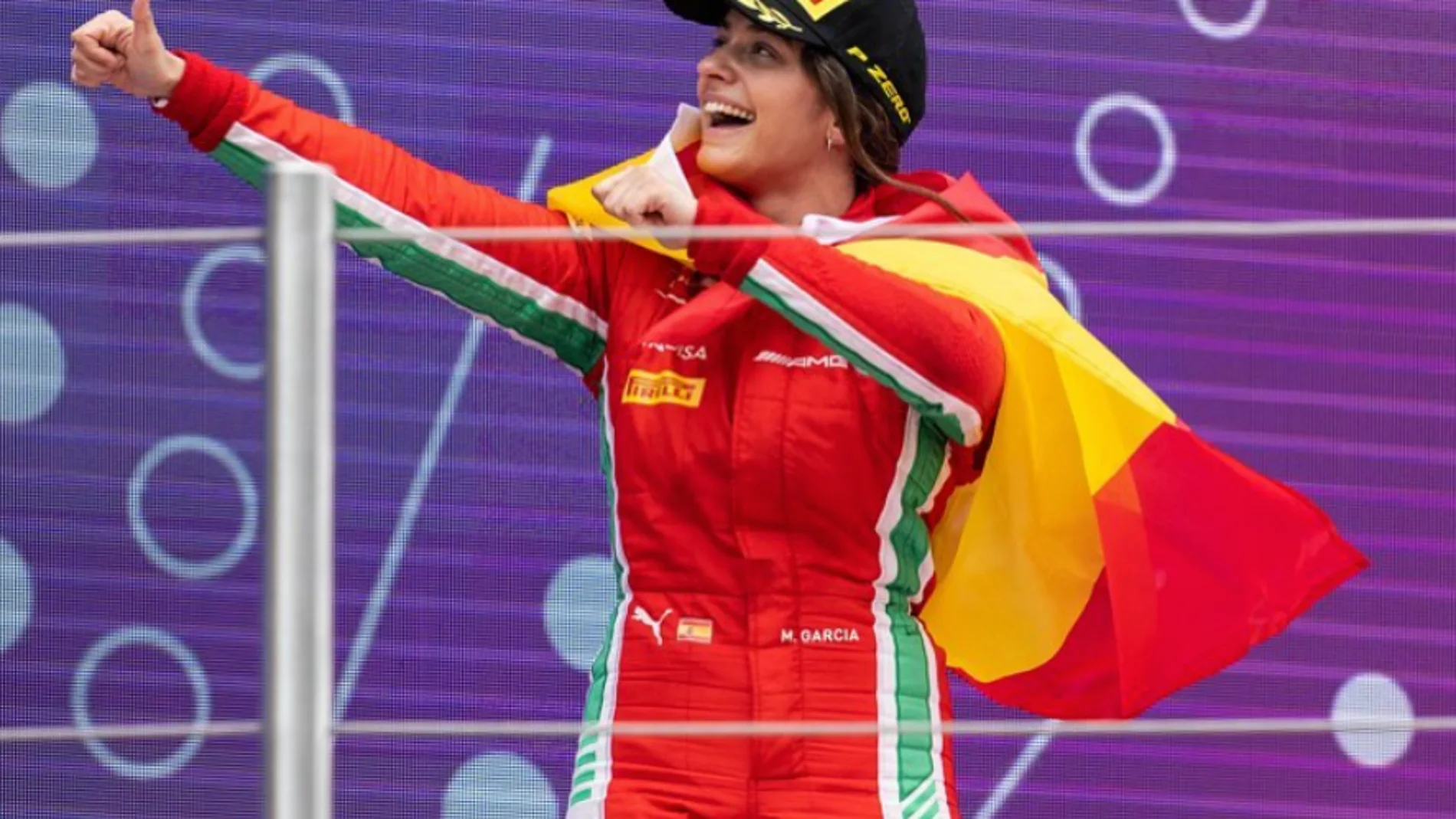 Marta García, dominadora en el campeonato de F3 y F2 con el equipo Prema