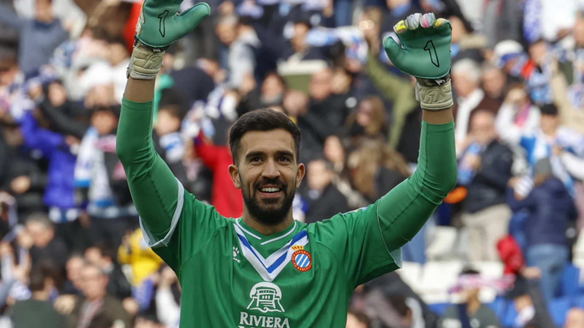 Fernando Pacheco con el Espanyol