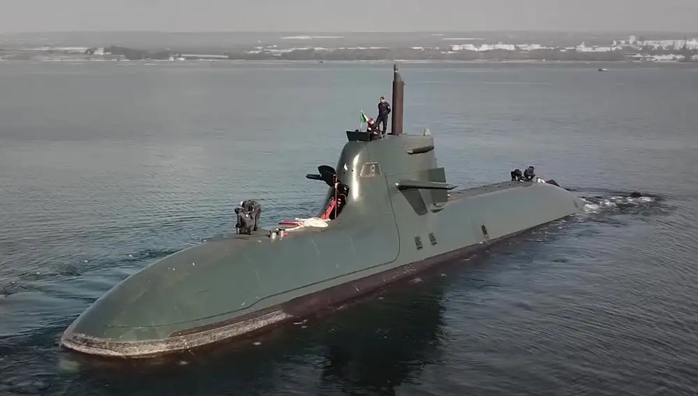 Montaje del aspecto final que tendrán los nuevos submarinos U212NFS