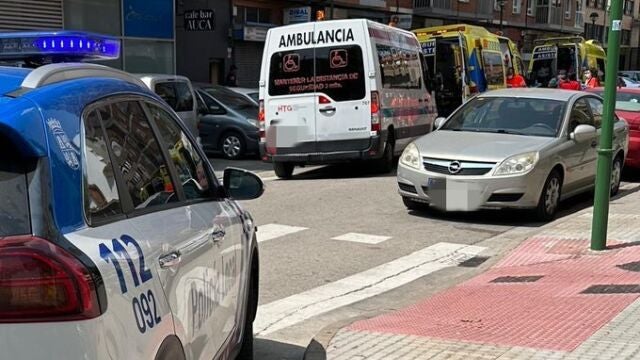 Cuatro heridos en dos accidentes y dos atropellos en dos horas y media en Valladolid
