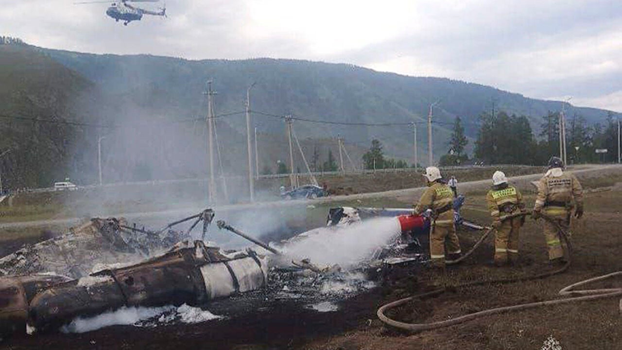Un dramático accidente de helicóptero deja seis muertos y siete heridos