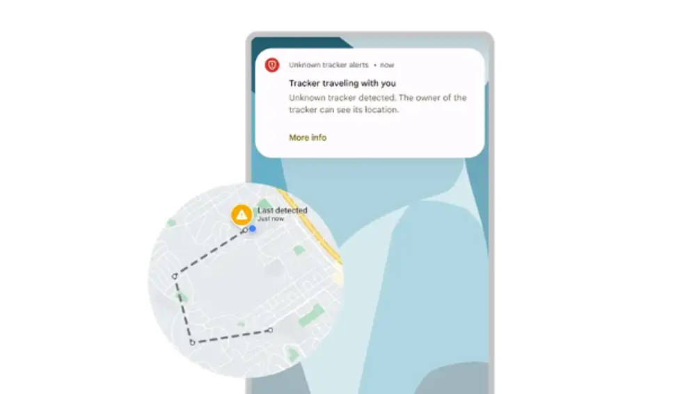 Android ya detecta si te están espiando con un rastreador Bluetooth como el Airtag de Apple.